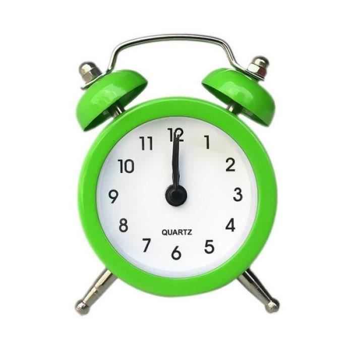 Byfri Rétro Exquise Mini Horloge De Table En Option Multicolor