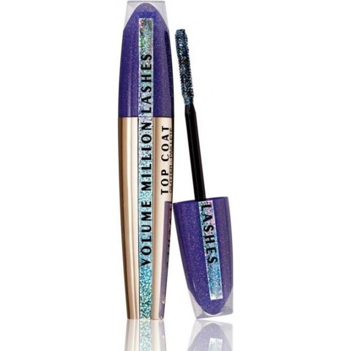 Mascara Top Coat Pailleté "L'OREAL PARIS" VOLUME MILLION LASHES