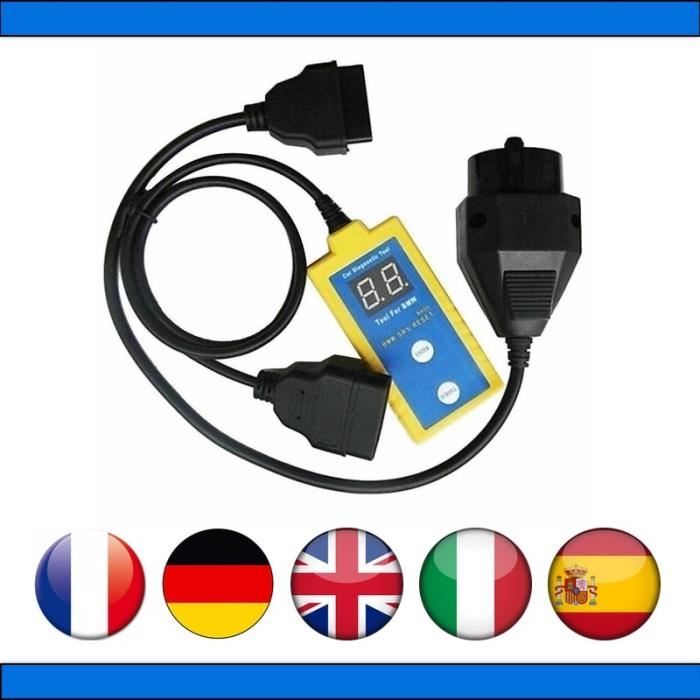 BMW B800 outil de diagnostic AIRBAG SRS Reset - E34 - E36 - E38 - E39 - E46