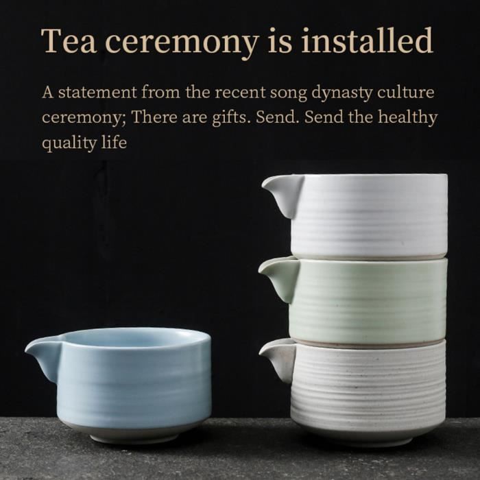 Tasse Katakuchi Cha Hai Pour Matcha - En Verre Borosilicaté, Capacité 500 Ml, Design Pour Mélanger Et Verser - 7
