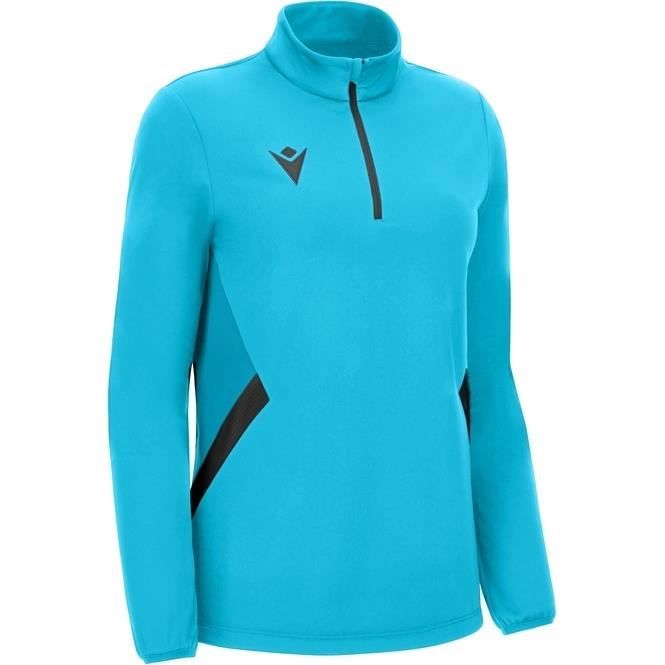Veste de survêtement femme Macron Maira - bleu ciel/gris - S - Manches longues - Respirant Veste de survêtement femme Macron Maira - bleu ciel/gris - S - Manches longues - Respirant