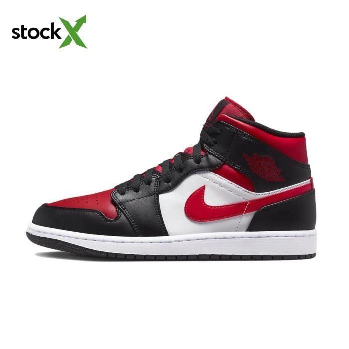 Jordan deals cuir noir