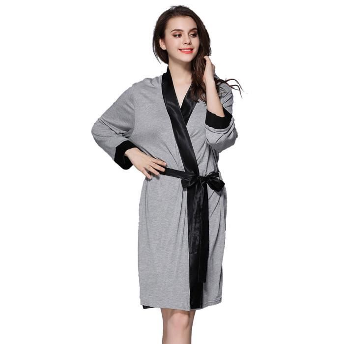 Lingerie Femme Satin à Volants Avec Rembourrage - Pyjama Sexy - Vêtement De Nuit - Cadeau Couple