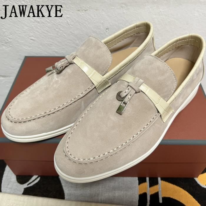 Chaussures De Marche SAS Free Time - Cuir Beige - Pointure 8 M (US) - Occasion Confortables