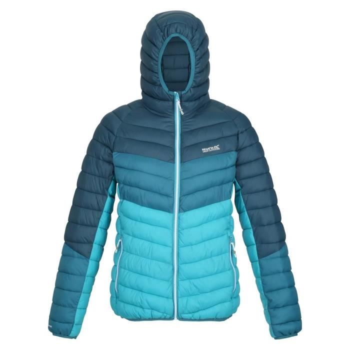 Doudoune HARROCK REGATTA Femme Isolant Hydrofuge Sechage rapide Rose bonbon fluo libellule Cdiscount Pret a Porter