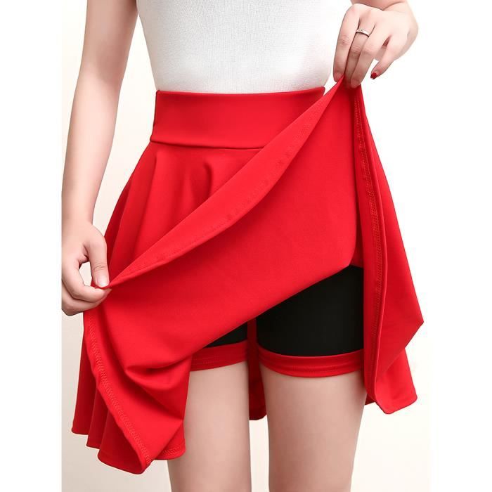 Minijupe de tennis blanche à bordure florale des années 90 - petite, 27 | Minijupe preppy plissée taille haute de marque Tail vintage - France