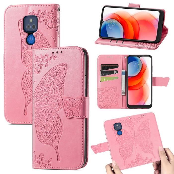HualuBro Cover per Motorola Moto G Play 2021, Flip Cover a Libro