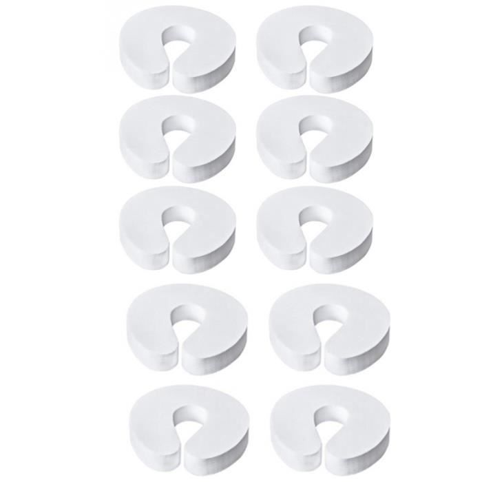 Lot De 3 Protections Anti-pincement De Porte - Transparent, Adhésif, Pour Enfants, évite Les Doigts Coincés
