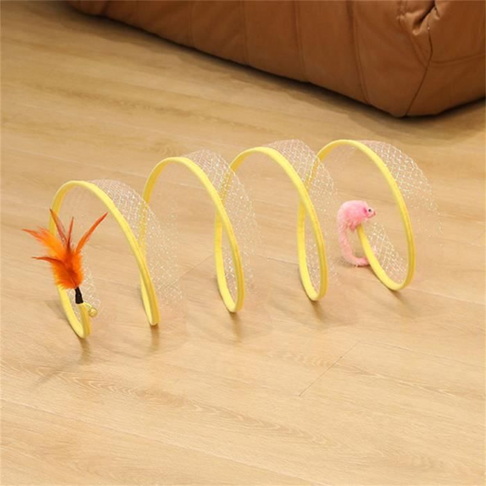 Comparer les prix de CEN jouet tunnel pour chat pliable Jouet tunnel pour chat plié Interactive Funny Tunnel pour chat pliable de Boule de Souris