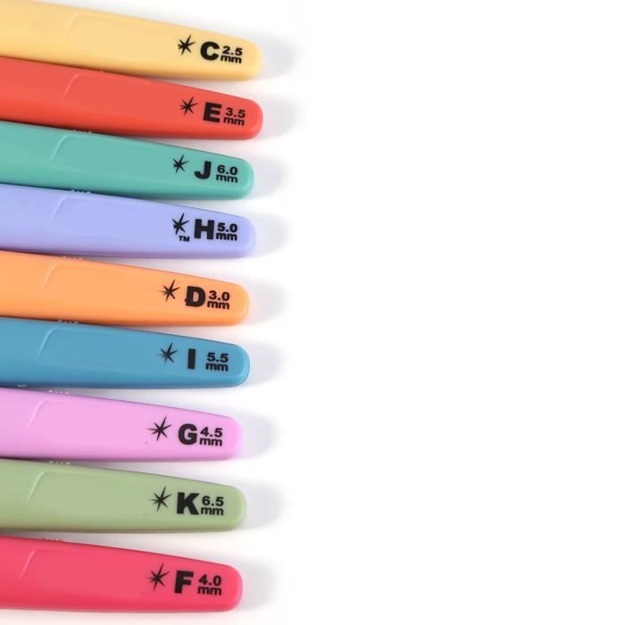 Ensemble D'aiguilles à Tricoter Lumineuses à LED Pratiques