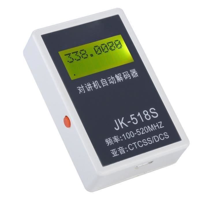 Décodeur CTCSS DCS pour talkie-walkie avec afficheur LCD compteur de ...