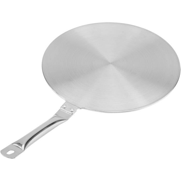 Diffuseur De Chaleur Pour Plaque Induction/gaz - Disque Acier Inoxydable 12,3 Cm, Cuisson Uniforme
