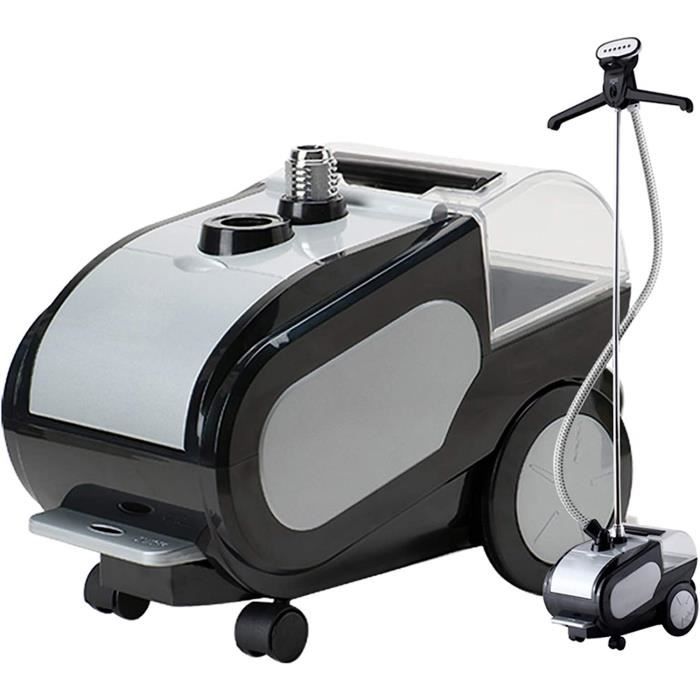 Défroisseur Vapeur Vertical, 1500W Steamer Professionnel Avec Les Eléments De Chauffage Rapide