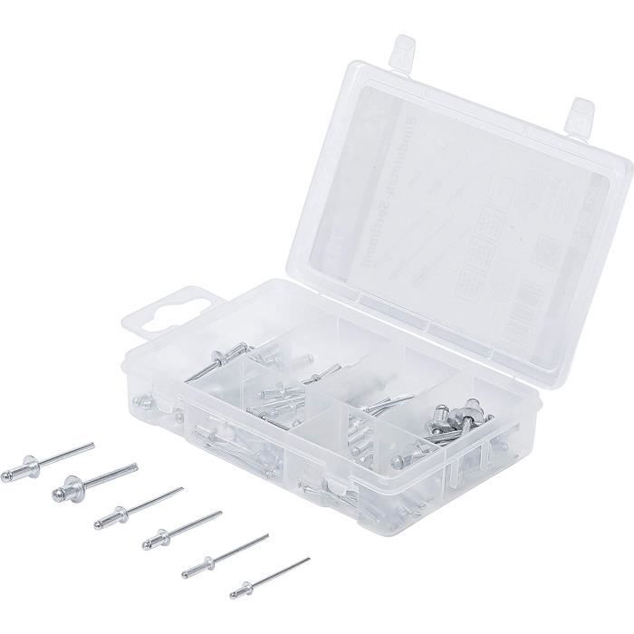 Lot De Rivets Pop Acier/aluminium - 7 Modèles, Plus De 5500 Pièces - Pour Bricolage, Réparation