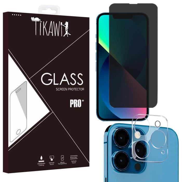 Verre Trempé Anti Espion IPhone 13 / 13pro / 14