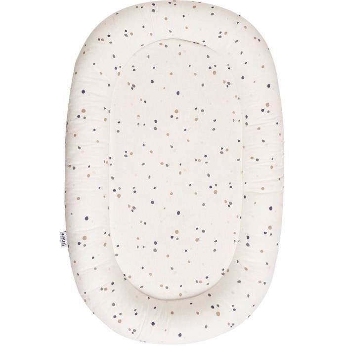 Tineo Réducteur de lit - Réversible et déhoussable - 95x60 cm Beige pour garçon - vue 2