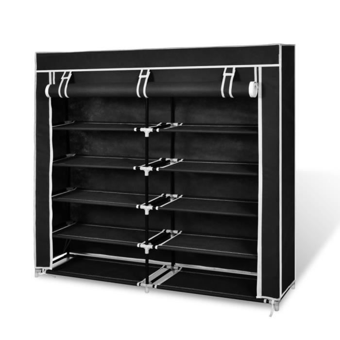 Porte Chaussures Avec 5 Etages De 30 Paires De Chaussures 115 X 28