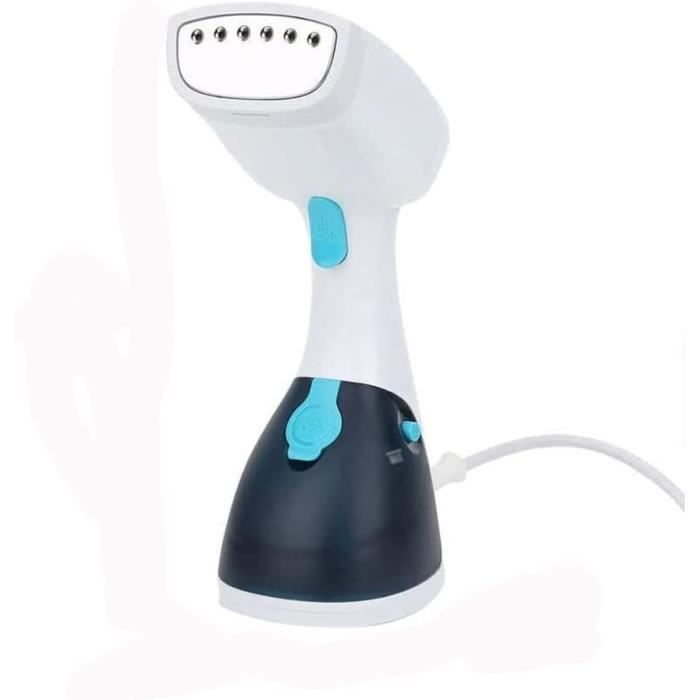 Défroisseur Vapeur Portable – Compact, Léger – Pour Vêtements à La Maison Et En Voyage – Double Mode (vertical/horizontal) – Réservoir Transparent