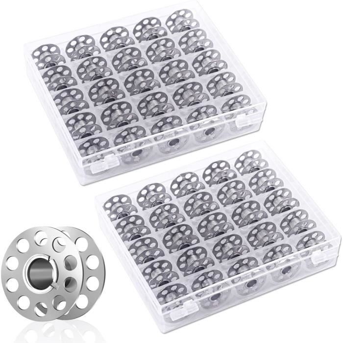 Support de fil de canette, pinces de porte-canette 60 pièces, pinces en