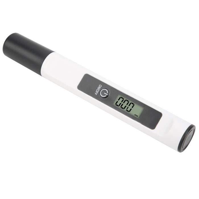 Testeur TDS Numérique - Mesure La Qualité De L'eau De 0 à 9990 Ppm, écran Digital, Pile Incluse, Modèle TDS-H8