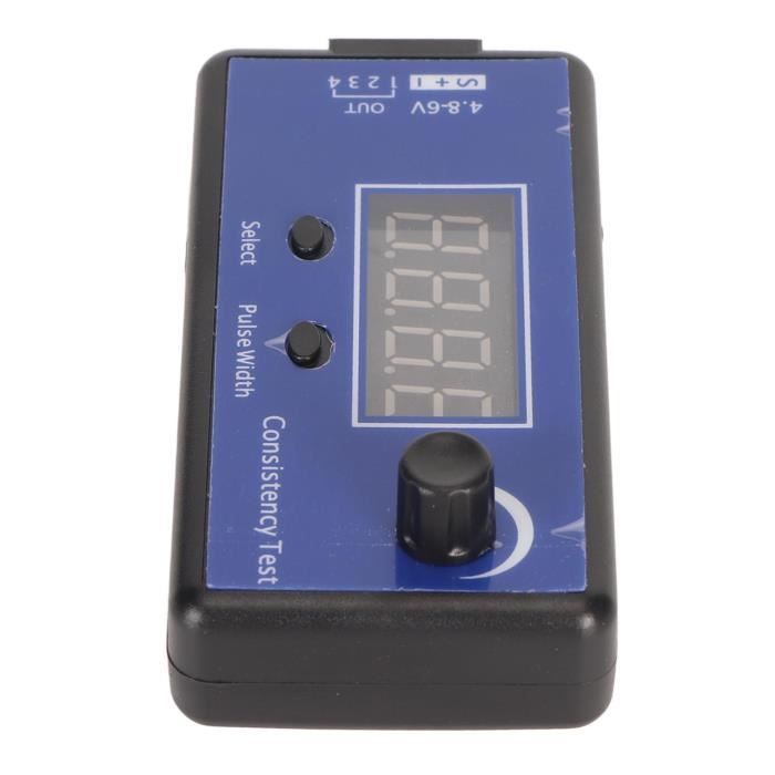 Testeur De Servo RC EMSea – Haute Précision Pour Voitures, Avions Et Bateaux Modèles – Potentiomètre Réglable