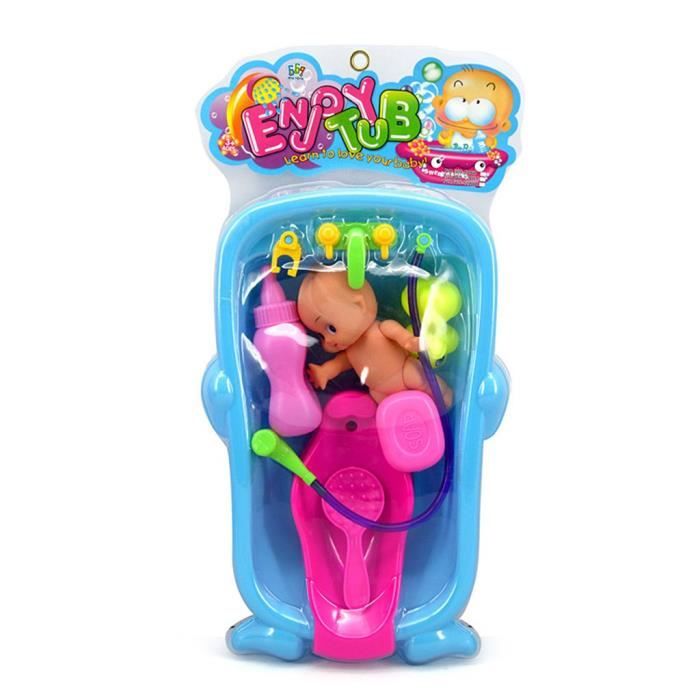 Couleur Aleatoire Jouets De Bain Accessoires Pour Poupee Baignoire Bebe Miniature Joujou Cadeau Petit Enfant M363 Cdiscount Puericulture Eveil Bebe