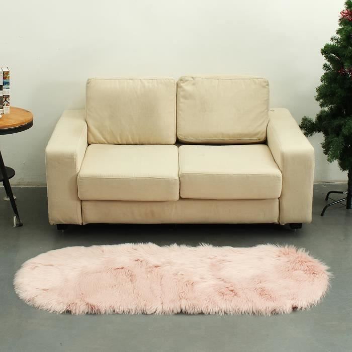 Tapis Fausse Peau D'ours Polaire – 35x21 Pouces, Véritable Mouton Australien, Pour Enfant