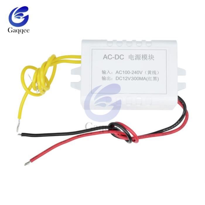 Contrôleur D'humidité Numérique 24V DC XH-W3005 - Plage 0-99% RH, Précision 0.1% - Pour Serre, Brassage, Aquarium, Cave - 5