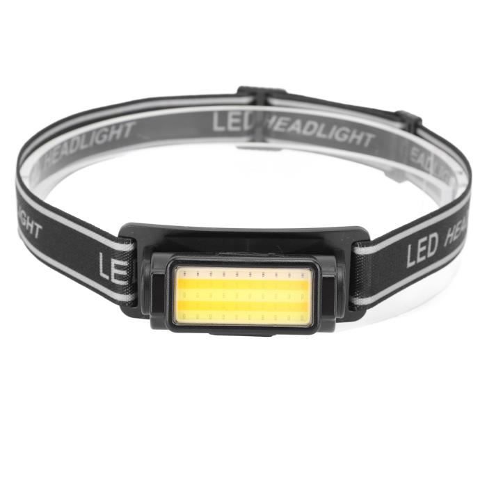 Lampe Frontale De Course USB Rechargeable - LED Avant Et Arrière - 3 Modes - IPX5 étanche - Léger (4.9g) - Angle Réglable 90° - Pour Running, Marche, Sécurité Nocturne