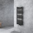 Radiateur de salle de bain SOGOOD 120x50cm noir-gris-1