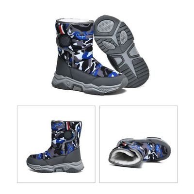 Bottines D’hiver Pour Bébé – Fourrure Polaire – Semelle Antidérapante Souple – Pour Neige Et Intérieur