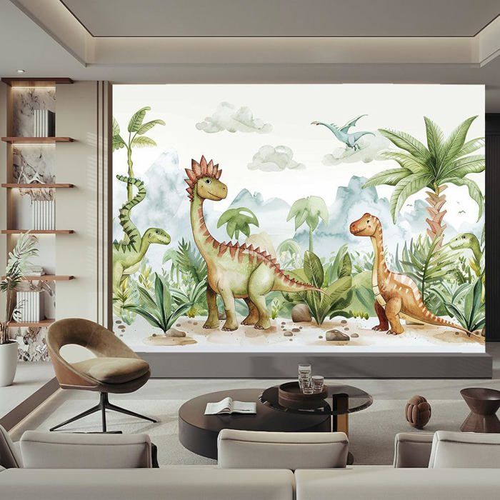 Papier Peint Panoramique Dinosaurenull