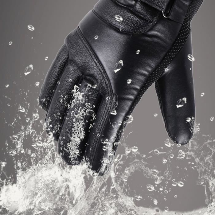 Gant chauffant électrique à écran tactile Usb gants de ski de