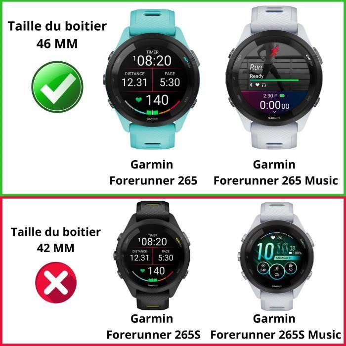 2 Coques De Protection Pour Garmin Forerunner 965 - Neuves, Marque Kwmobile