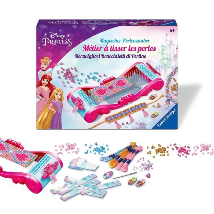 Ravensburger Be Creative – Mosaïque Junior Princesses – 3 Tableaux – 350 Pièces – Dès 4 Ans – Loisir Créatif Sans écran