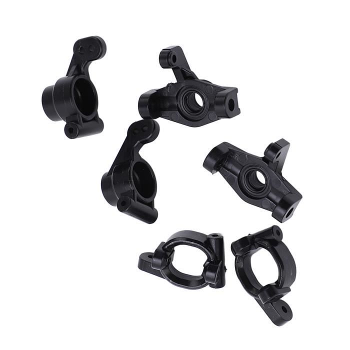 Phefop Jeu de Blocs de Coupelle de Direction Arrière en Plastique Noir pour Voiture 1/14 144001 RC, Pièces Légères Remplaçables pour Une Manipulation Améliorée Phefop Jeu de Blocs de Coupelle de Direction Arrière en Plastique Noir pour Voiture 1/14 144001 RC, Pièces Légères Remplaçables pour Une Manipulation Améliorée