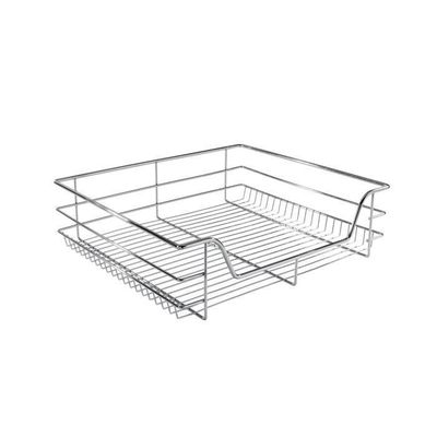 Lot De 2 Tiroirs De Cuisine 60 Cm – Panier à Câbles, Verchromé, Style Moderne, 44x14cm
