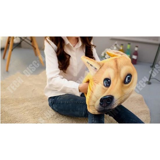 TD® Bouillotte chauffe-mains en forme de chien micro-onde chauffage peluche  bébé enfant chauffe-pieds modèle 3D coussin doudou anima - Cdiscount  Electroménager