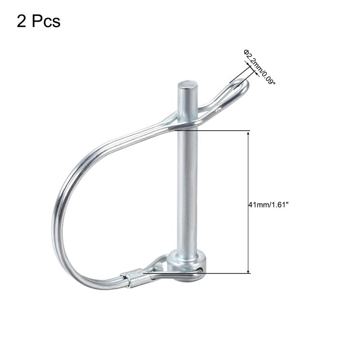 Goupilles De Poids 3/8″ – Lot De 2, Acier Carbone, Universel Pour Machines De Musculation