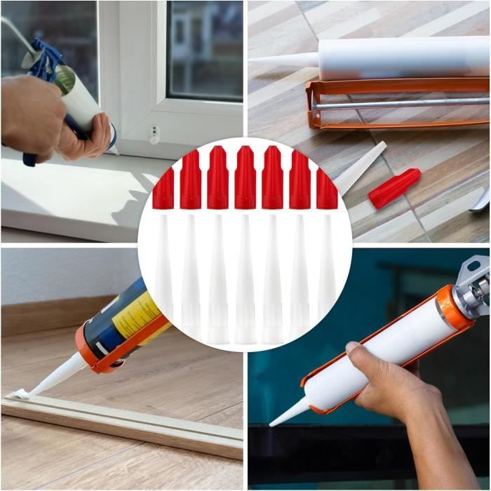 Bec/Casquette Refermable Pour Tube De Silicone Ou Mastic - Pour Calfeutrage