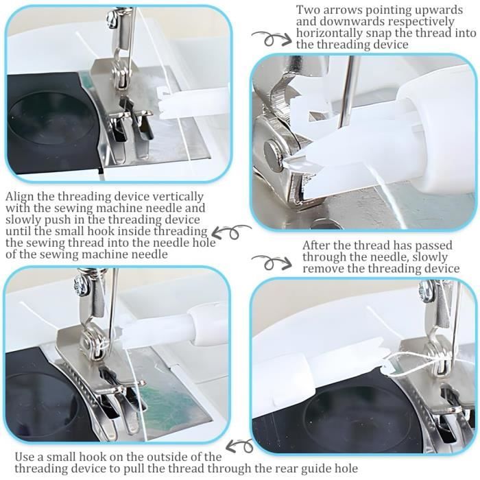 40 Enfile-aiguilles En Plastique Et Métal - Pour Couture, Broderie, Quilting - Facile Pour Les Doigts !