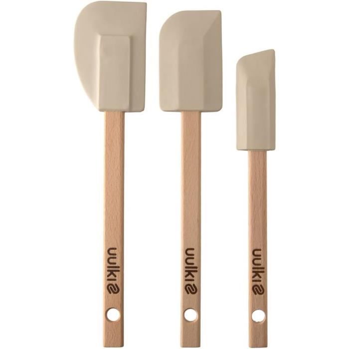  Ustensiles De Cuisine En Bois Set D'Outils De Cuisine Cuillères