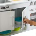 KidKraft - Cuisine en bois pour enfant Petits Chefs avec four et mini planche à découper inclus-3