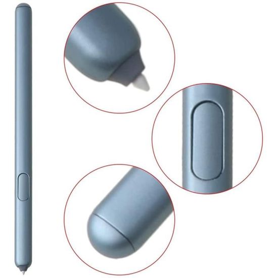 Stylet Sensible Compatible pour Samsung Galaxy Tab S6 Lite P610 P615 Crayon de Remplacement capacitif Actif 10,4 Pouces sans Bluetooth Stylo pour écran Tactile Gris