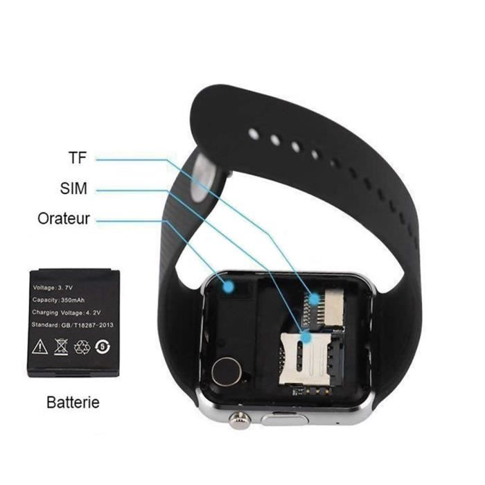 XIAOMI REDMI NOTE 7 Montre Connect e Bluetooth et SIM Compatible