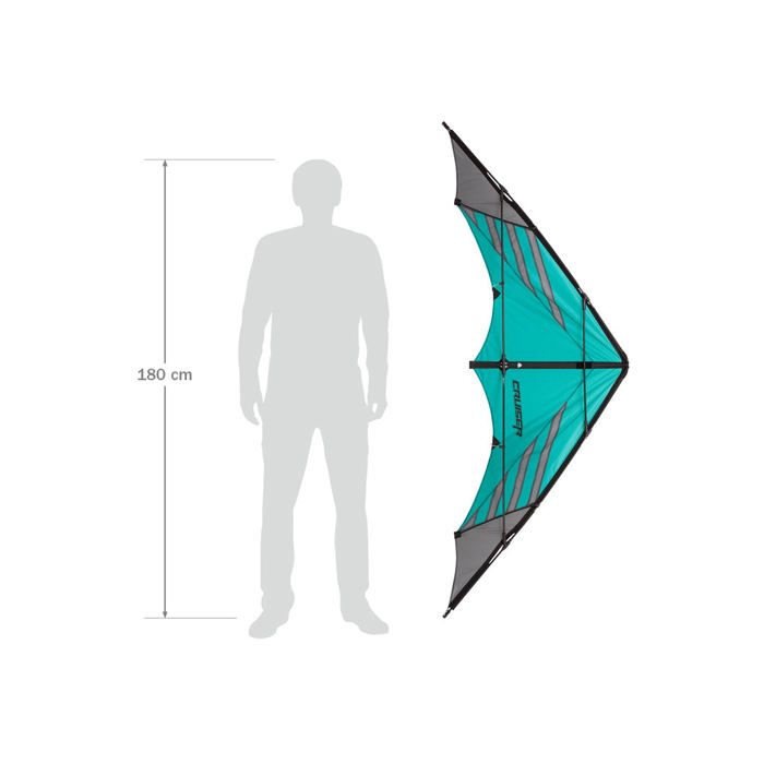 HQ Jive III Aqua | Cerf-Volant Acrobatique Polyvalent et Réactif