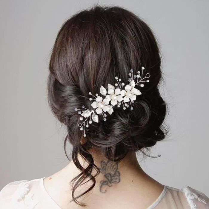 100Cm Accessoire Cheveux Mariage Femme Fille, Spirale Strass Cheveux  Accessoires De Coiffure, Bijoux Cheveux Serre Tete Femme[H797] - Cdiscount  Au quotidien