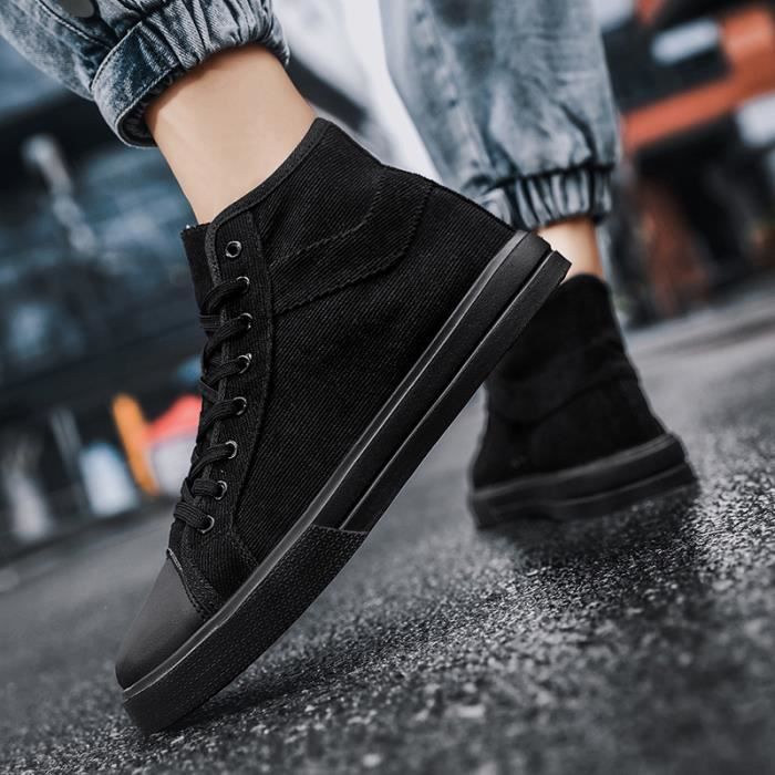 Chaussure basket noir homme hotsell