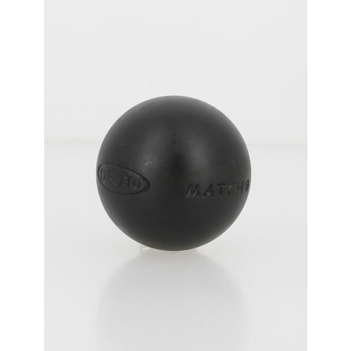 OBUT MATCH - Boule De Pétanque 76 Mm 680 Gr Lisse - Set Compétition Acier Carbone Avec Jack Et Sac