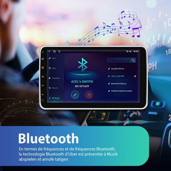 AWESAFE Autoradio Android 11 4Go+64Go Pour Mercedes Benz Classe C W204